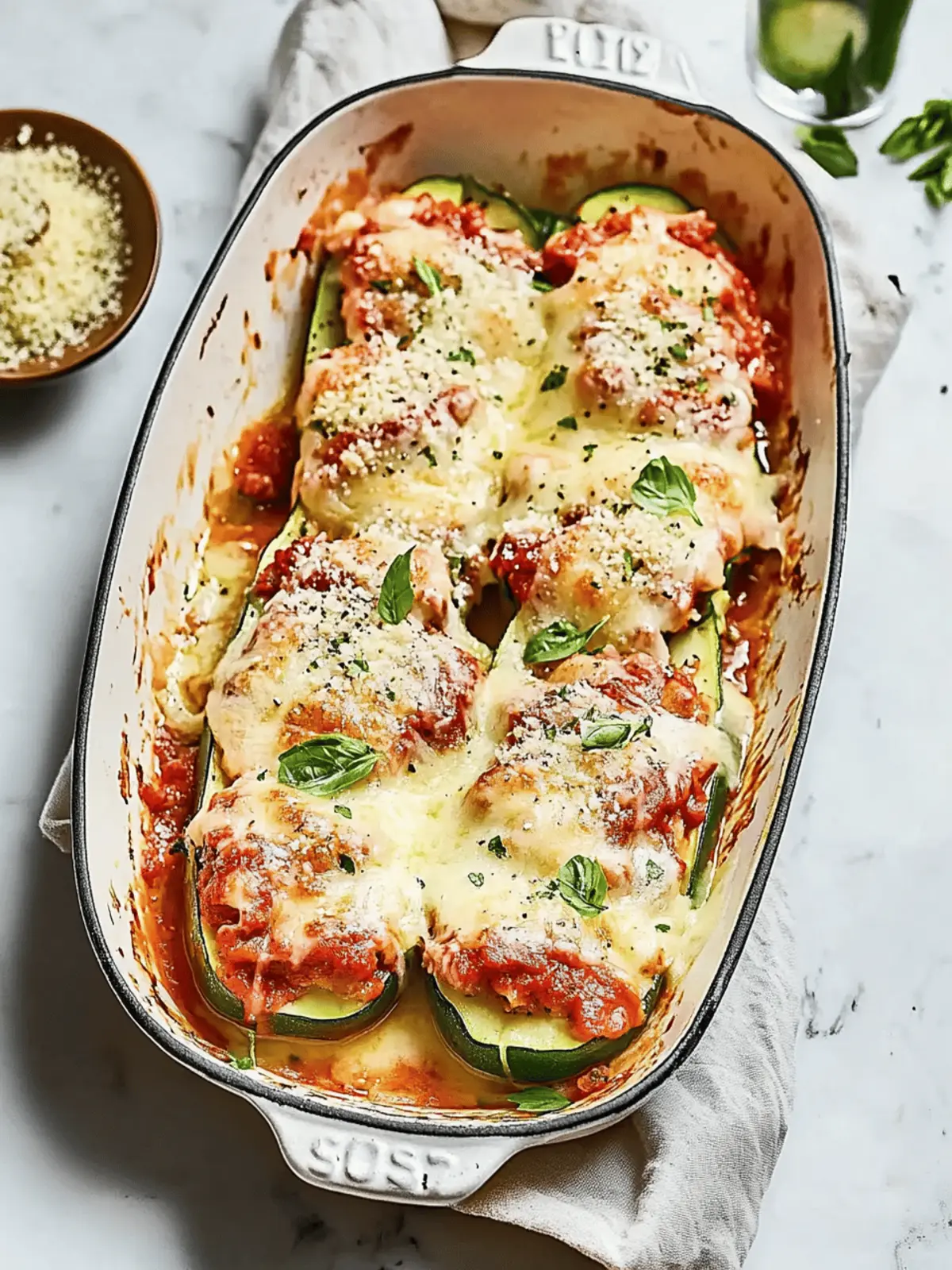 Lasagna Stuffed Zucchini Boats: A Low-Carb Delight 2 Lasagna Stuffed Zucchini Boats
