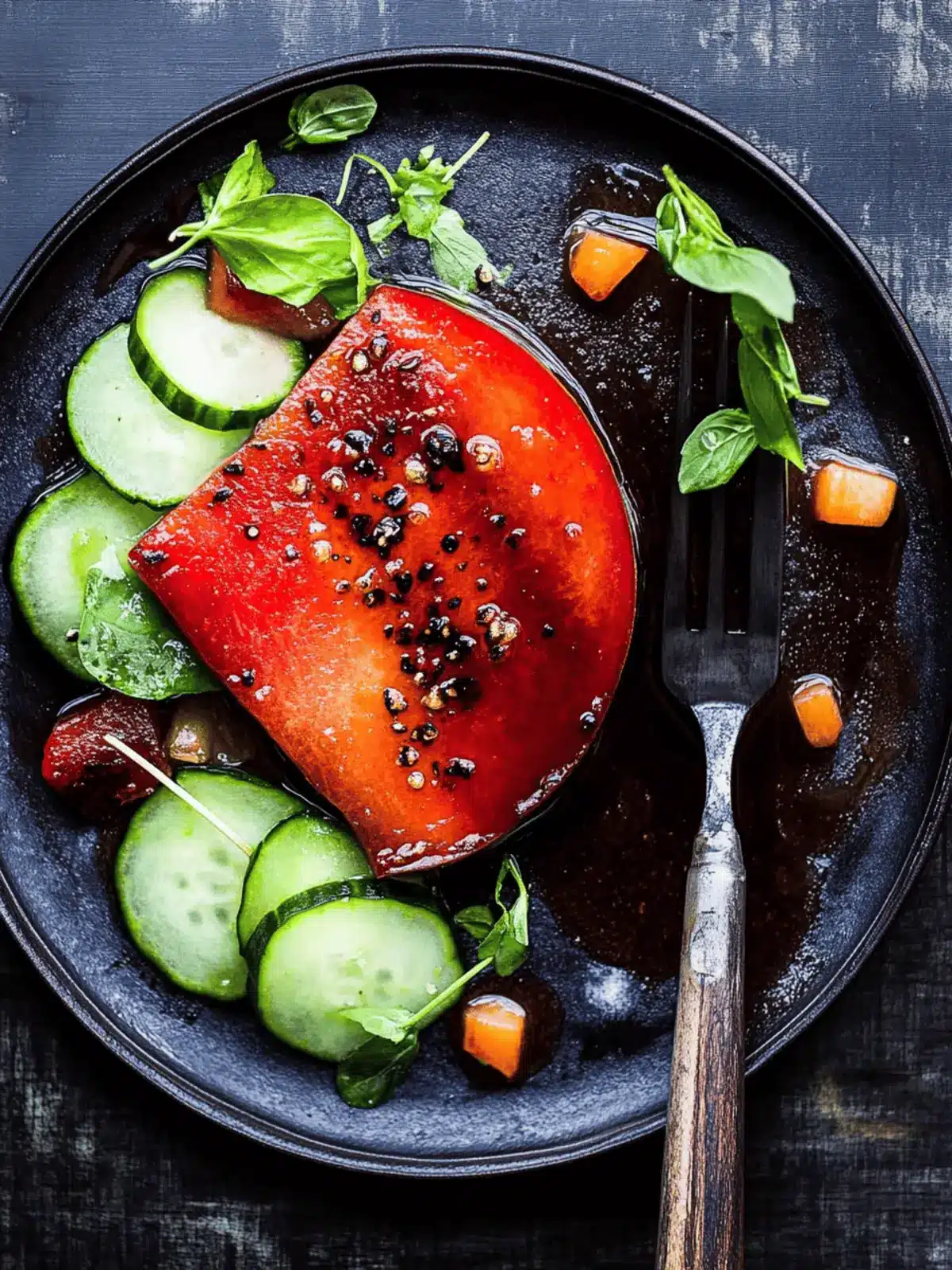Savor Summer with Juicy Grilled Watermelon Steaks Recipe 3 WATERMELON STEAKS