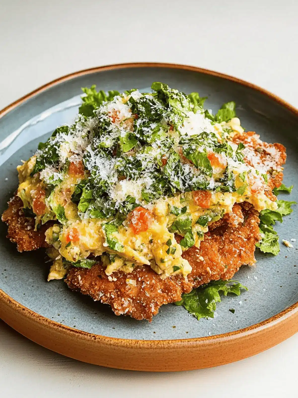 Spicy Chicken Caesar Schnitzel for Flavorful Dinner Bliss 2 Spicy Chicken Caesar Schnitzel