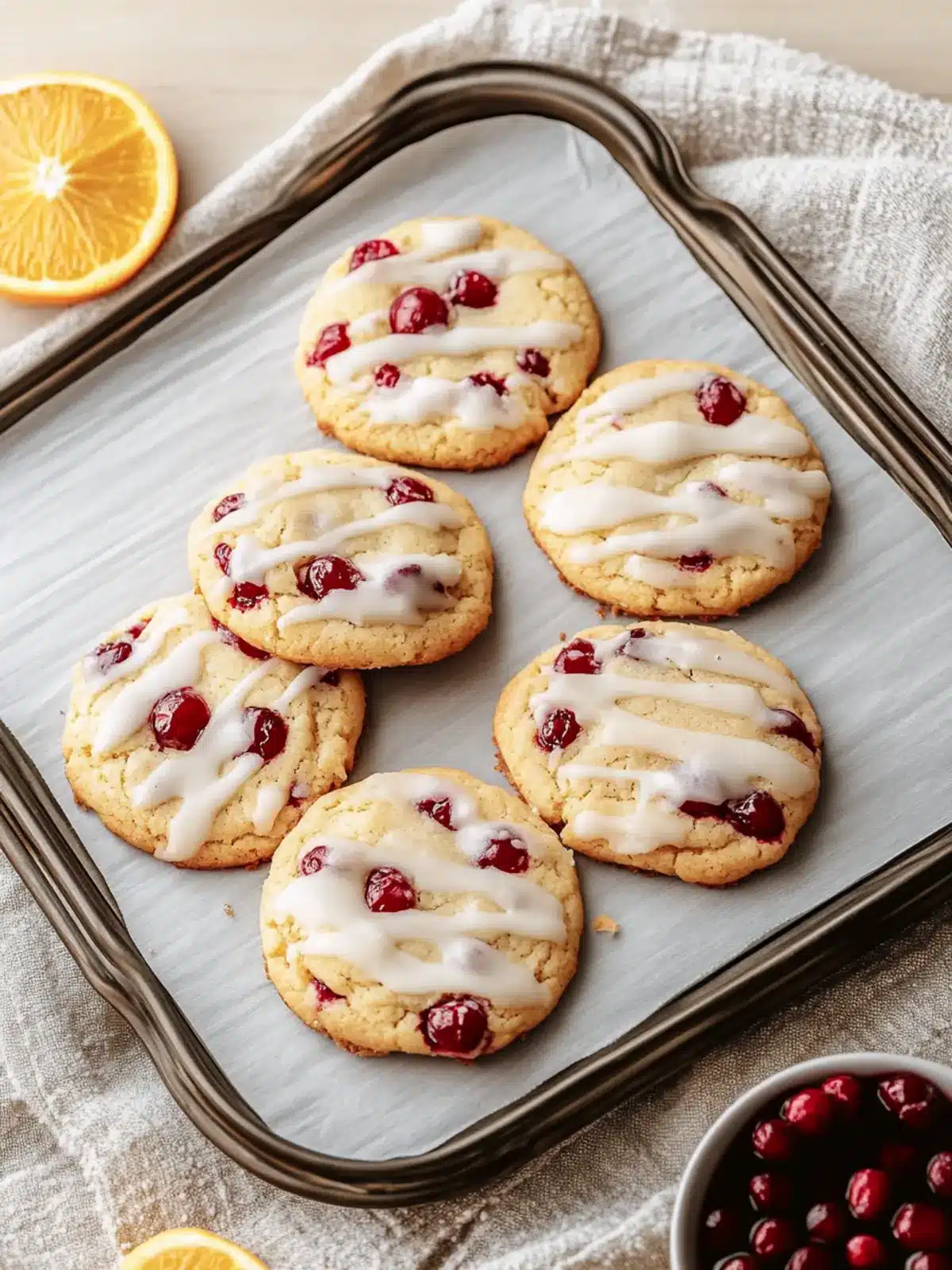 Easy Christmas Cranberry Orange Cookies for Festive Cheer 3 Christmas Cranberry Orange Cookies
