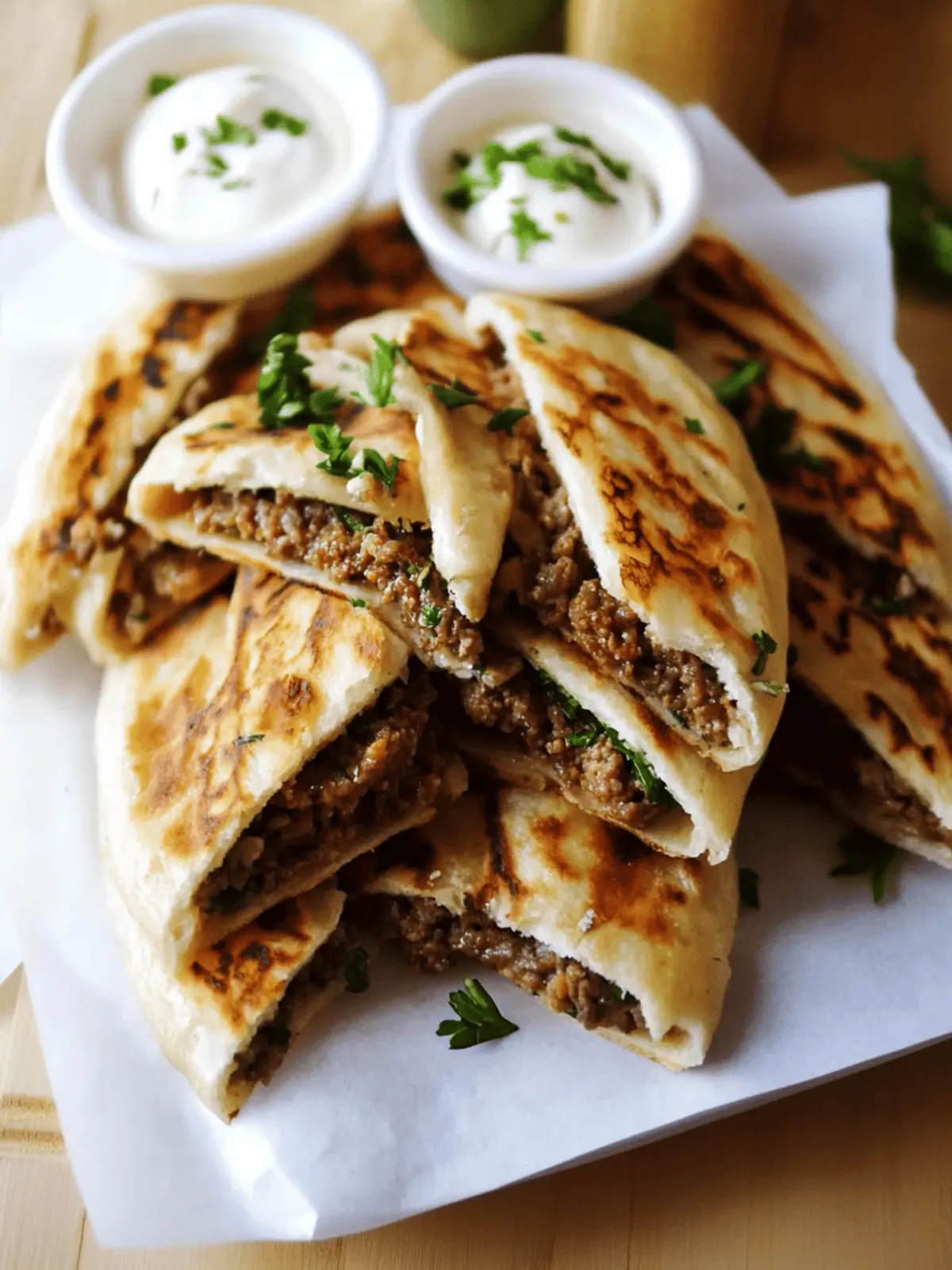Irresistible Arayes Meat Stuffed Pita You ll Crave Tonight 2 Arayes Meat Stuffed Pita