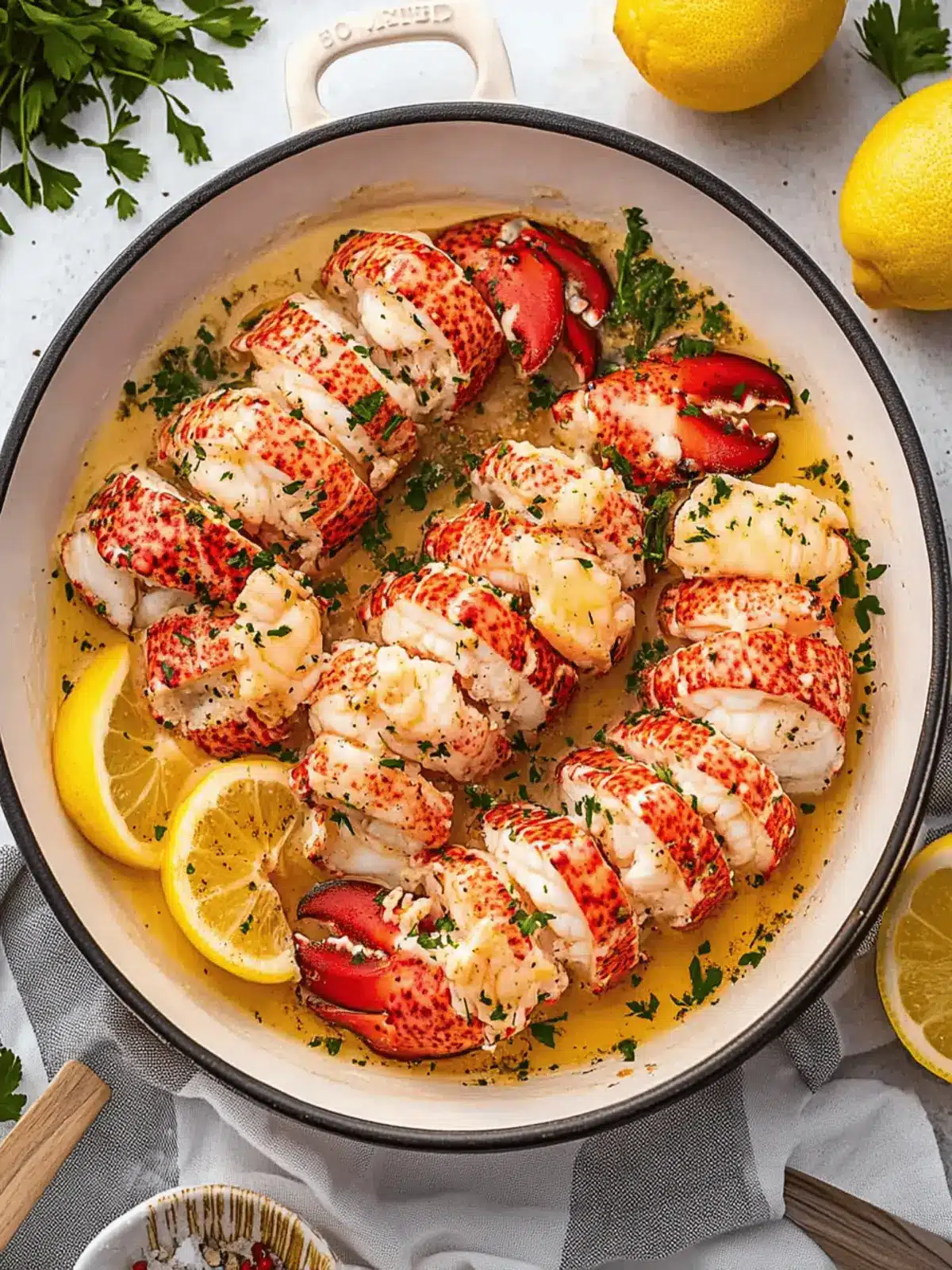 Butter Poached Lobster Tails: A Simple Luxurious Delicacy 3 Butter Poached Lobster Tails