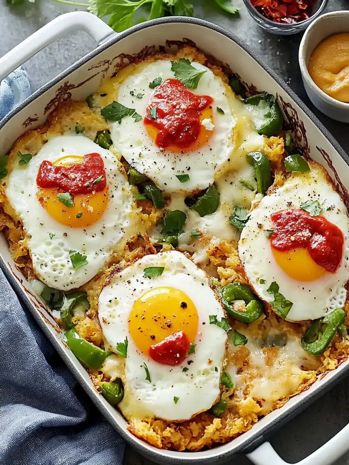 Sweet Pepper Hash Brown Baked Eggs for a Cozy Breakfast Bliss 2 Sweet Pepper Hash Brown Baked Eggs