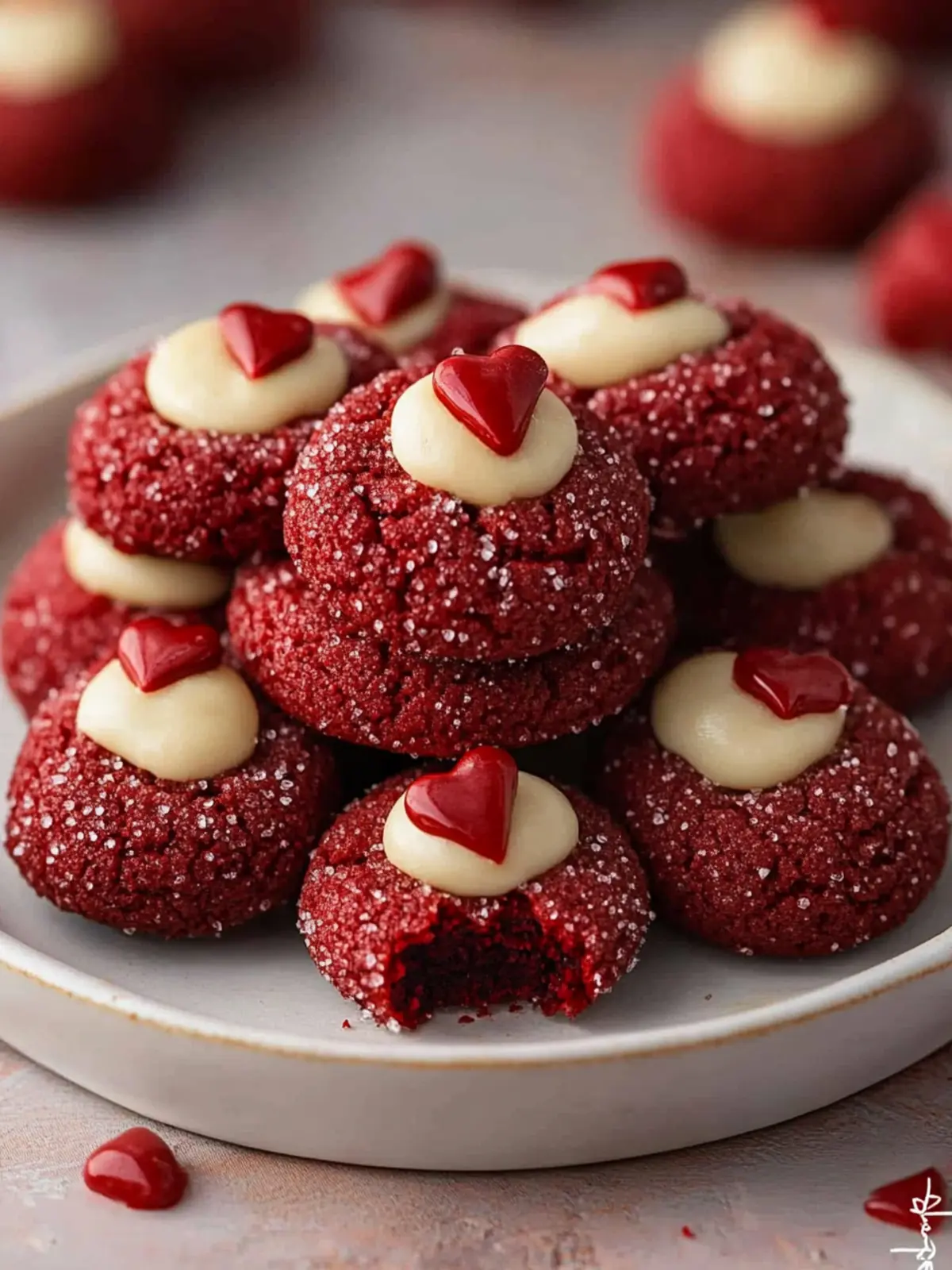 Easy Hershey s Red Velvet Blossoms Cookies for Sweet Moments 3 Easy Hershey s Red Velvet Blossoms Cookies
