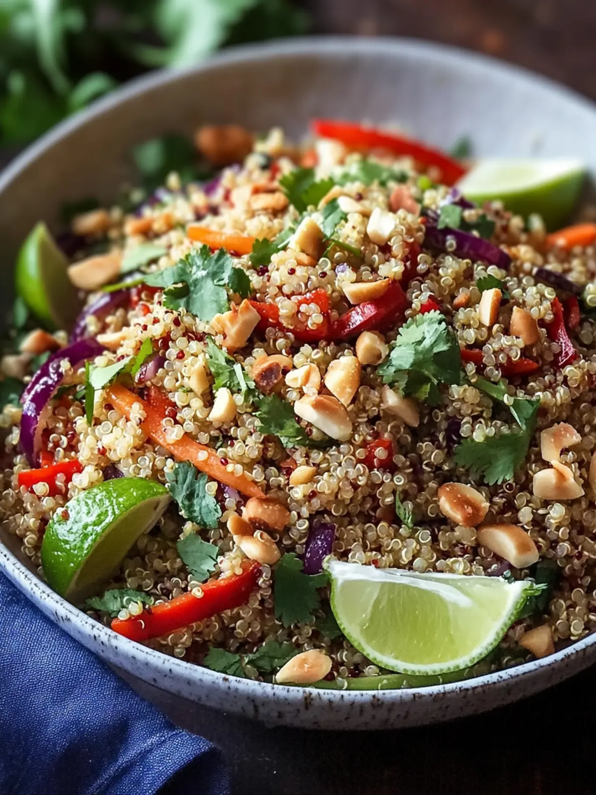 Thai Quinoa Crunch Salad: Refreshing & Healthy in 30 Minutes 3 Thai Quinoa Crunch Salad