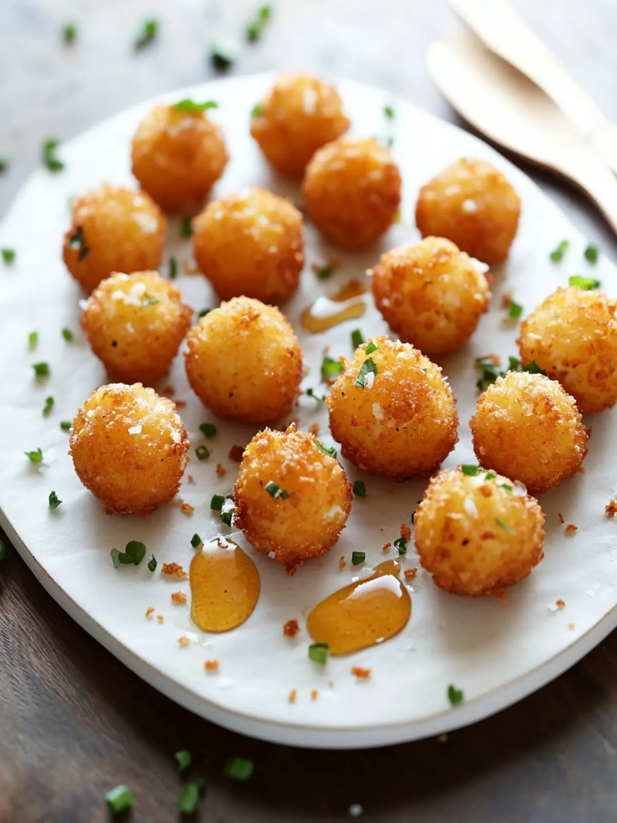 Crispy Goat Cheese Poppers with Honey: A Must-Try Treat! 3 Crispy Goat Cheese Poppers with Honey