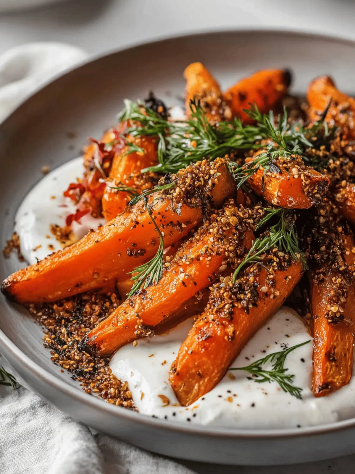 Sticky Roasted Carrots with Tahini Yoghurt A Sweet Revelation 3 Sticky Roasted Carrots with Tahini Yoghurt