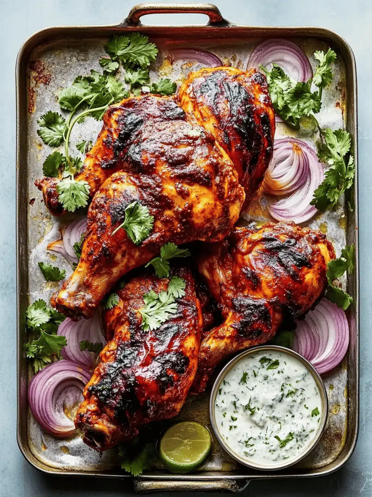 Irresistible Tandoori Chicken: Your New Family Favorite! 3 Tandoori Chicken