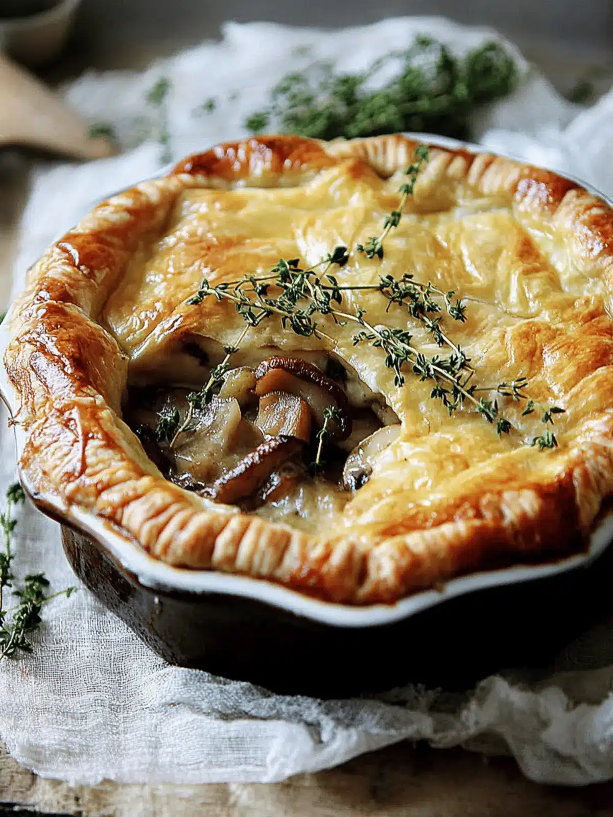 Discover the Comfort of Tourtes Poulet et Champignons Pie 3 Tourtes Poulet et Champignons