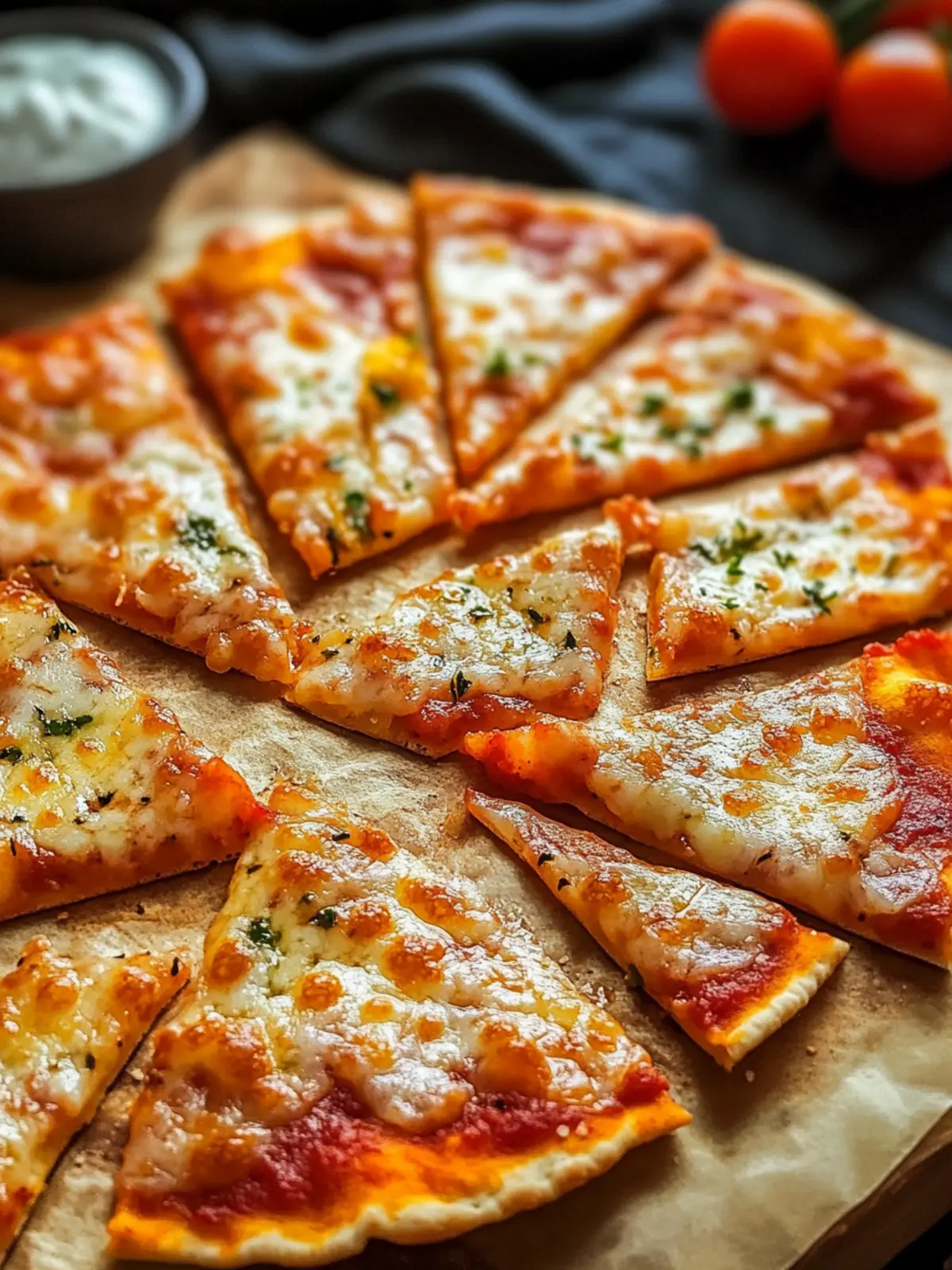 Crispy Pizza Chips: Quick, Customizable Snacks in 15 Minutes 3 Crispy Pizza Chips