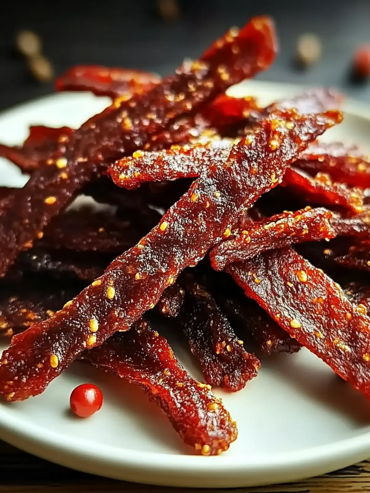 Homemade Spicy Honey BBQ Beef Jerky: Your New Favorite Snack 2 Spicy Honey BBQ Beef Jerky