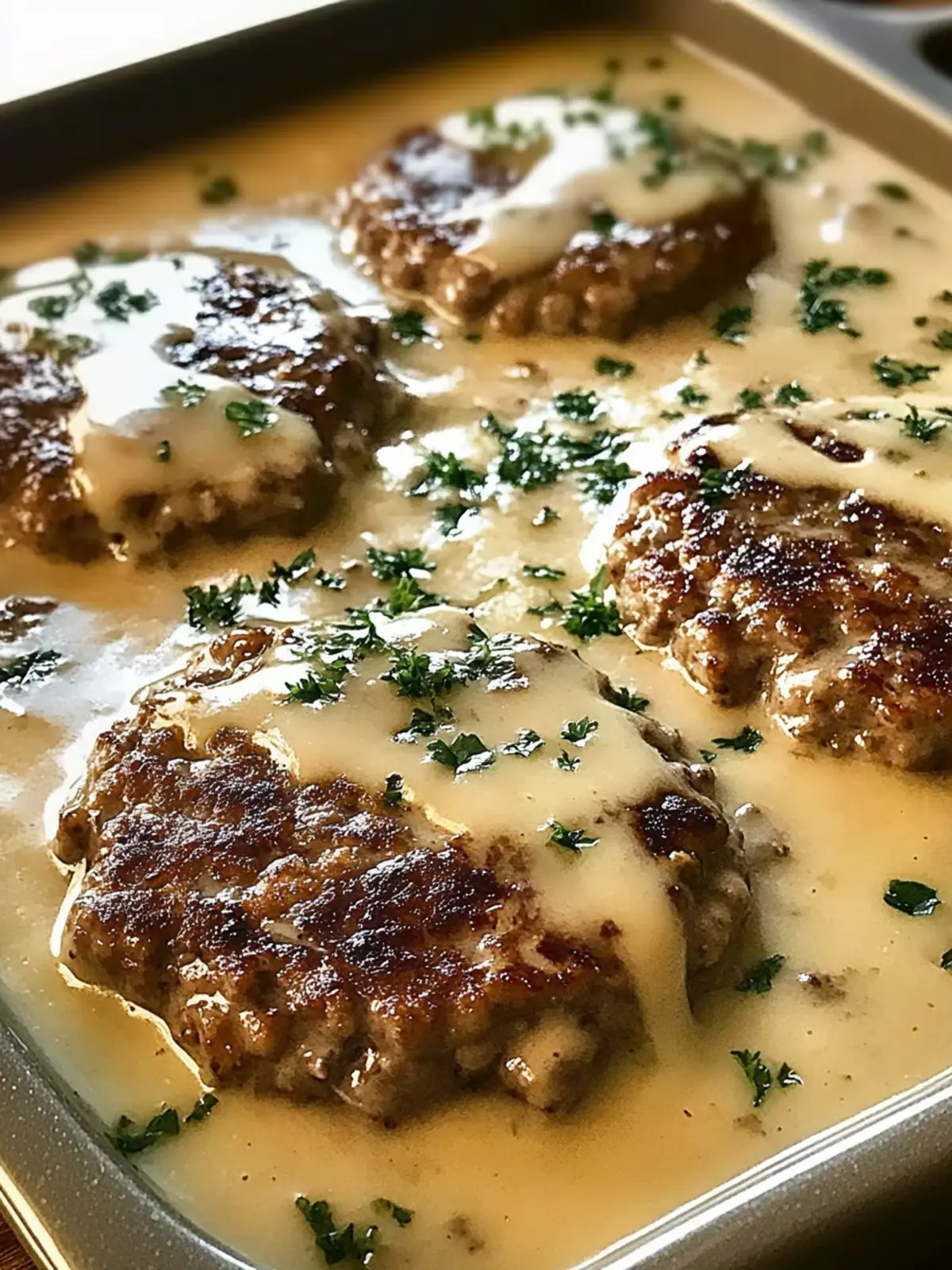 Amish Hamburger Steak Bake: A Cozy Comfort Food Delight 4 Amish Hamburger Steak Bake